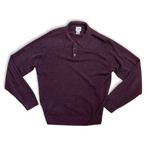 Geoffrey Beene Long Sleeve Ribbed polo shirt